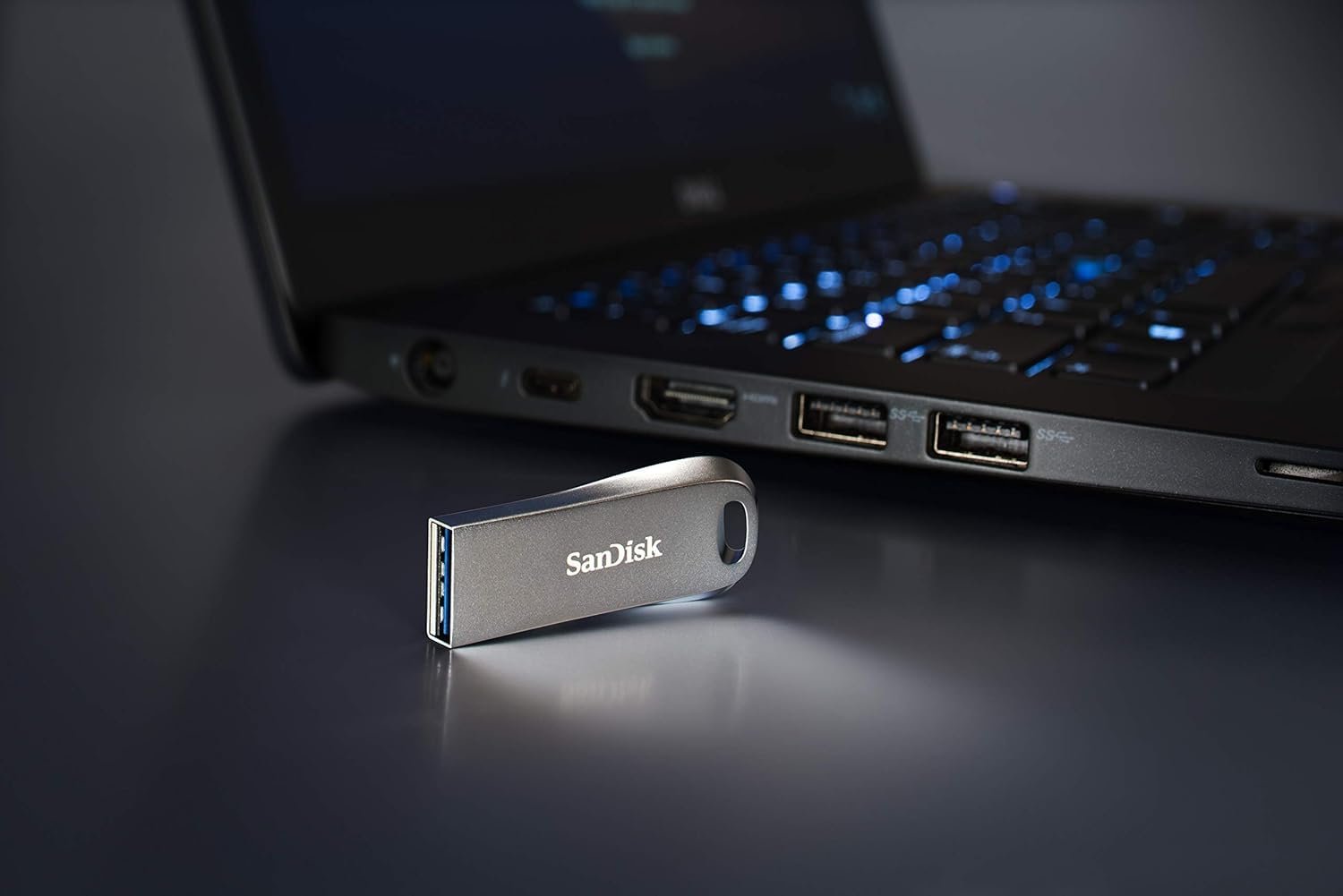 SanDisk Ultra Luxe USB 3.2 Flash Drive Price in Nepal | 128GB / 256GB Metal Pendrive - Image 2